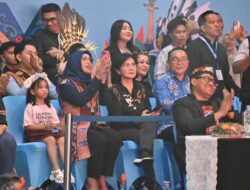 Malam Unjuk Bakat Jagau Nyai Kalteng 2026 Berlangsung Meriah, Pj Sekda Linae Turut Hadir