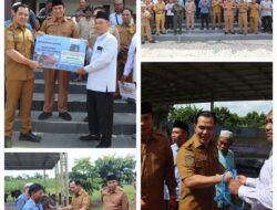Bupati dan Wakil Bupati Pulang Pisau Serahkan 25 Ekor Sapi Kurban untuk Masyarakat