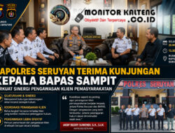 Kapolres Seruyan Terima Kunker Kepala BAPAS Sampit perkuat Sinergi Pengawasan klien Permasyarakatan