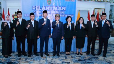 Lantik 6 Pejabat Tinggi Pratama Kalteng, Gubernur: Jawab Amanah dengan Kerja Keras, Kerja Nyata, dan Kerja Tulus