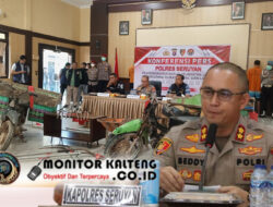 Polres Seruyan Sikat 40 Kasus Kriminal 74 Tersangka , Kapolres: Tak Ada Ruang bagi Pelaku Kejahatan di Seruyan
