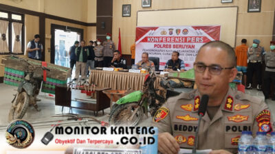 Polres Seruyan Sikat 40 Kasus Kriminal 74 Tersangka , Kapolres: Tak Ada Ruang bagi Pelaku Kejahatan di Seruyan