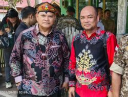 Damang Pahandut Hadiri Peletakan Batu Pertama Posko Terpadu GDAN di Kampung Puntun