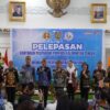 Gubernur Agustiar Sabran Lepas 309 Kontingen Pesparawi Kalteng Menuju Manokwari