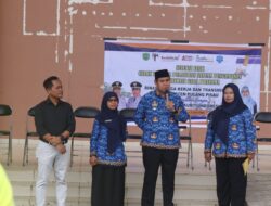 Wakil Bupati Pulang Pisau H. Ahmad Jayadikarta Tinjau Seleksi Fisik Calon Peserta Pelatihan Satpam Gada Pratama