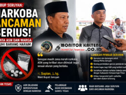 Narkoba Jadi Ancaman Serius, Wabup Seruyan Minta ASN dan Warga Jauhi Barang Haram