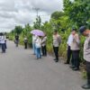 Polsek Sabangau Kawal Sidang Sengketa Lahan pertanian di Kalampangan, Majelis Hakim Tinjau Langsung Objek Perkara