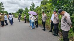 Polsek Sabangau Kawal Sidang Sengketa Lahan pertanian di Kalampangan, Majelis Hakim Tinjau Langsung Objek Perkara