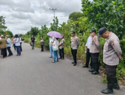 Polsek Sabangau Kawal Sidang Sengketa Lahan pertanian di Kalampangan, Majelis Hakim Tinjau Langsung Objek Perkara