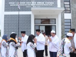 Bupati H.Ahmad Rifa’idan Wakil Bupati H.Ahmad Jayadikarta Sambut Kepulangan Jemaah Haji Pulang Pisau Tahun 1447 H/2026 M