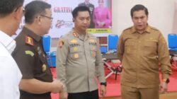 Kapolres Pulang Pisau AKBP Iqbal Sengaji Pimpin Puncak Bhakti Kesehatan Hari Bhayangkara ke-80, Wujud Nyata Pengabdian Polri untuk Masyarakat