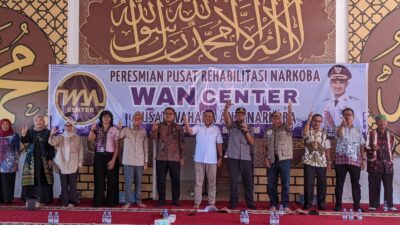WAN Center Resmi Beroperasi, Pemko Palangka Raya Dukung Penanganan Penyalahgunaan Narkoba