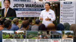 Calon Kades Joyo Wardana No urut l Tawarkan Tujuh Program Prioritas untuk Desa Baung