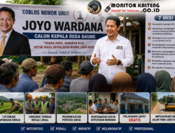 Calon Kades Joyo Wardana No urut l Tawarkan Tujuh Program Prioritas untuk Desa Baung