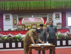Wakil Bupati Pulang Pisau Ahmad Jayadikarta Hadiri Rapat Paripurna DPRD Masa Persidangan II Tahun Sidang 2026