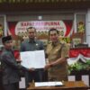 Wabup Pulang Pisau Ahmad Jayadikarta Hadiri Paripurna DPRD, Bahas Penataan OPD dan Dua Raperda Inisiatif