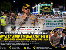 Kapolres Seruyan AKBP Beddy Suwendi Pimpin Pengamanan Pawai Ta’aruf 1 Muharram, 28 Kelompok Ramaikan Kuala Pembuang