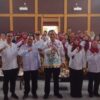 Kepala Dinas Kesehatan Pulang Pisau dr. Ellyana Dampingi Wakil Bupati Hadiri Musyawarah PMI