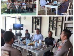 Luar Biasa, Kapolres Pulang Pisau AKBP Iqbal Sengaji dan Wakapolres Kompol Sahat M Rangkul Wartawan Melalui Coffee Morning Penuh Keakraban