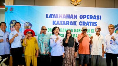 Perluas Layanan Kesehatan, Pj Sekda Kalimantan Tengah Resmikan Operasi Katarak Gratis di Palangka Raya