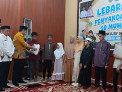 Wakil Bupati Pulang Pisau H. Ahmad Jayadikarta Hadiri Lebaran Anak Yatim dan Penyandang Disabilitas
