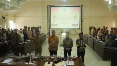 Wakil Bupati Pulang Pisau H. Ahmad Jayadikarta Buka Ekspose Awal Kajian Efektivitas Kebijakan Konvergensi Stunting