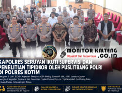 Kapolres Seruyan Ikuti Supervisi dan Penelitian Tipikor Puslitbang Polri di Kotim