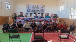 POLSEK SERUYAN TENGAH GELAR TURNAMEN BADMINTON KAPOLSEK CUP II DALAM RANGKA HUT BHAYANGKARA KE-80