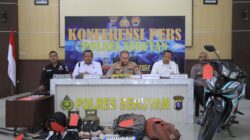 POLRES SERUYAN BONGKAR 69 KASUS KEJAHATAN JALANAN DAN NARKOBA, 113 TERSANGKA TAK BERKUTIK