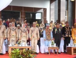 Bupati H. Ahmad Rifa’i Sambut Gubernur H. Agustiar Sabran pada Ramah Tamah Hari Jadi ke-24 Kabupaten Pulang Pisau, Perkuat Sinergi Membangun Daerah