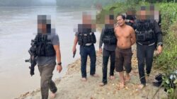 Terduga Penyerang Polisi saat Penggerebekan Bandar Sabu di Katingan Ditangkap di Lanting Sedot Emas