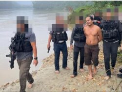 Terduga Penyerang Polisi saat Penggerebekan Bandar Sabu di Katingan Ditangkap di Lanting Sedot Emas
