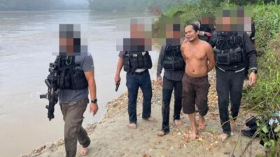 Terduga Penyerang Polisi saat Penggerebekan Bandar Sabu di Katingan Ditangkap di Lanting Sedot Emas