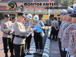 Kapolres Seruyan Cek Kesiapan Personel Jelang Pilkades Serentak, Tegaskan Tak Ada Toleransi bagi Anggota Indisipliner