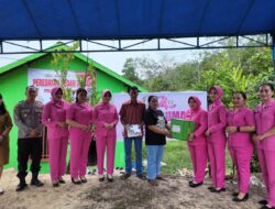 Wujud Nyata Kepedulian Sosial Polri, Polres Gunung Mas Sukses Sulap Rumah Warga Kurang Mampu Jadi Layak Huni