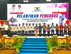 Pelantikan KADIN Kalteng 2026–2031, Gubernur Tekankan Kolaborasi Bangun Daerah