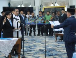 Linae Victoria Aden Resmi Jadi Sekda Kalteng, Gubernur Minta Perkuat Sinergi dan Kinerja