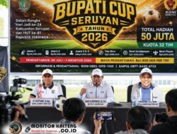 Bupati Cup Seruyan 2026 Resmi Digelar, KONI Ajak Klub Terbaik Rebut Prestasi dan Lahirkan Bibit Pesepak Bola Daerah