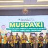 Sukses Dominasi Parlemen dan Pilwalkot, Kepemimpinan Fairid Naparin Dipuji di Musda XI Golkar