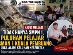 Kasus Keluhan Kesehatan Meluas, 44 Siswa SMAN 1 Kuala Pembuang Alami Diare dan Demam, Dinkes-Kepolisian Selidiki SPPG