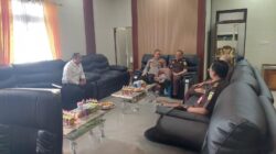 KAPOLRES SERUYAN SILATURAHMI DENGAN KAJARI DAN DANPOS TNI AL, PERKUAT SINERGI LINTAS INSTITUSI