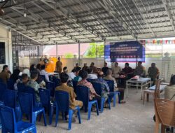 KAPOLSEK DANAU SEMBULUH HADIRI KEGIATAN RESES DPRD KABUPATEN SERUYAN DI DESA SEMBULUH II