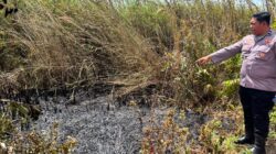 POLSEK SERUYAN HILIR LAKUKAN VERIFIKASI TITIK HOTSPOT KARHUTLA