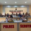 POLRES SERUYAN IKUTI ZOOM MEETING ARAHAN WAKAPOLRI TERKAIT PENANGANAN KARHUTLA DAN EL NINO