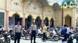 PAMAPTA POLRES SERUYAN LAKSANAKAN PENGAMANAN SHOLAT JUMAT DI MASJID NURUL YAQIN