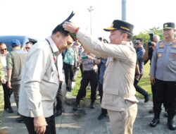 Hadapi Puncak Kemarau, Gubernur Agustiar Sambut Kunjungan Menkopolkam RI di Kalteng