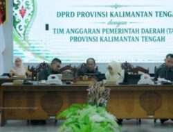 Banggar DPRD Kalteng Pastikan Pembahasan KUA-PPAS APBD 2027 Selaras dengan Kebutuhan Pembangunan Daerah