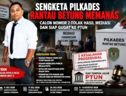 Pilkades Rantau Betung Memanas, Tidin Tolak Hasil Mediasi dan Siap Gugat ke PTUN