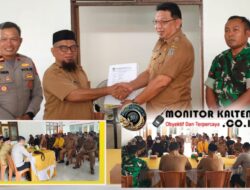 Serah Terima Camat Seruyan Hilir, Simanto Resmi Gantikan Oon Hariyanto