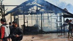 Kebakaran Hebat di Mendawai I Palangka, Empat Bangunan Terbakar, Dua Anak Jadi Korban